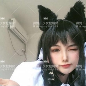 神秘少女枪械师cosplay合集609MB，露脸私图一应俱全